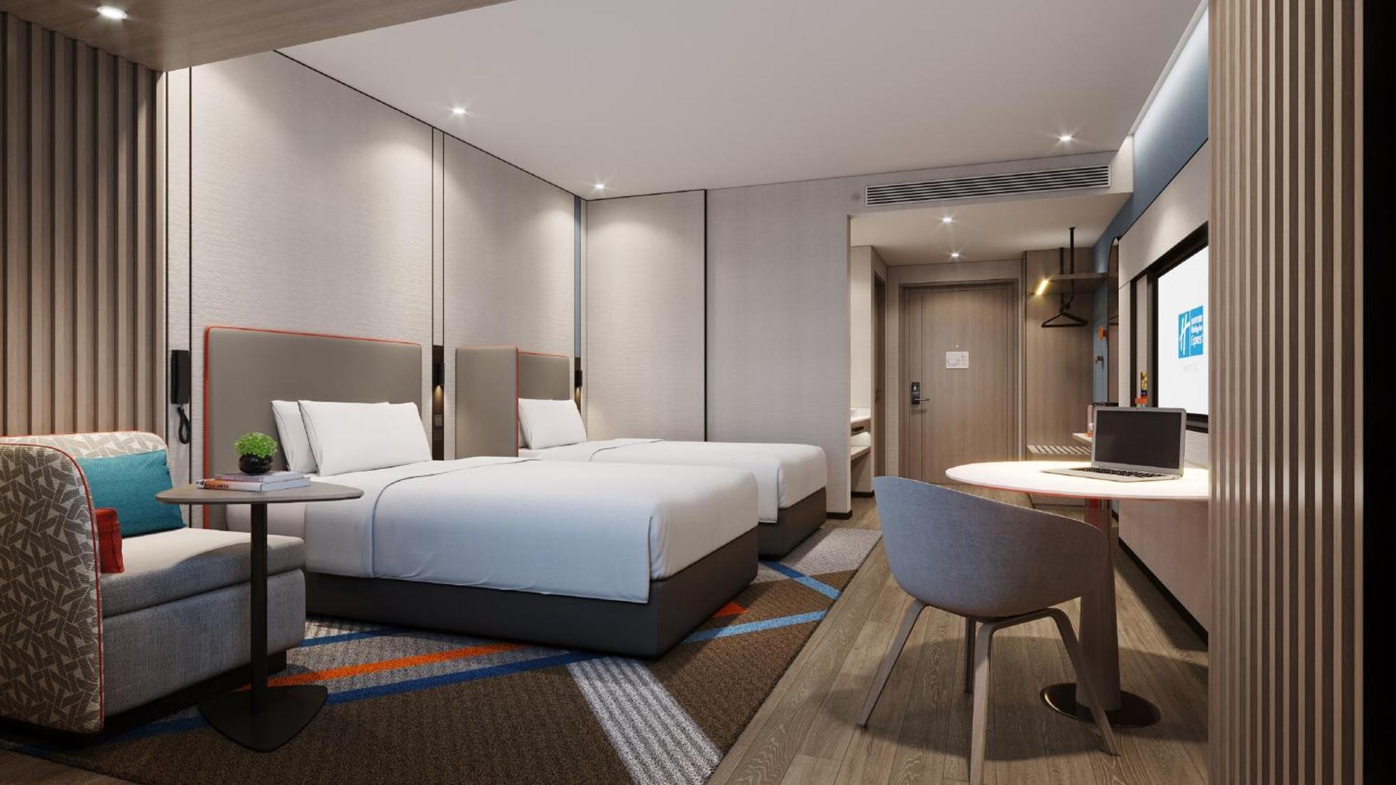 Holiday Inn Express Shanghai Pujiang Lianhang Road By Ihg Esterno foto