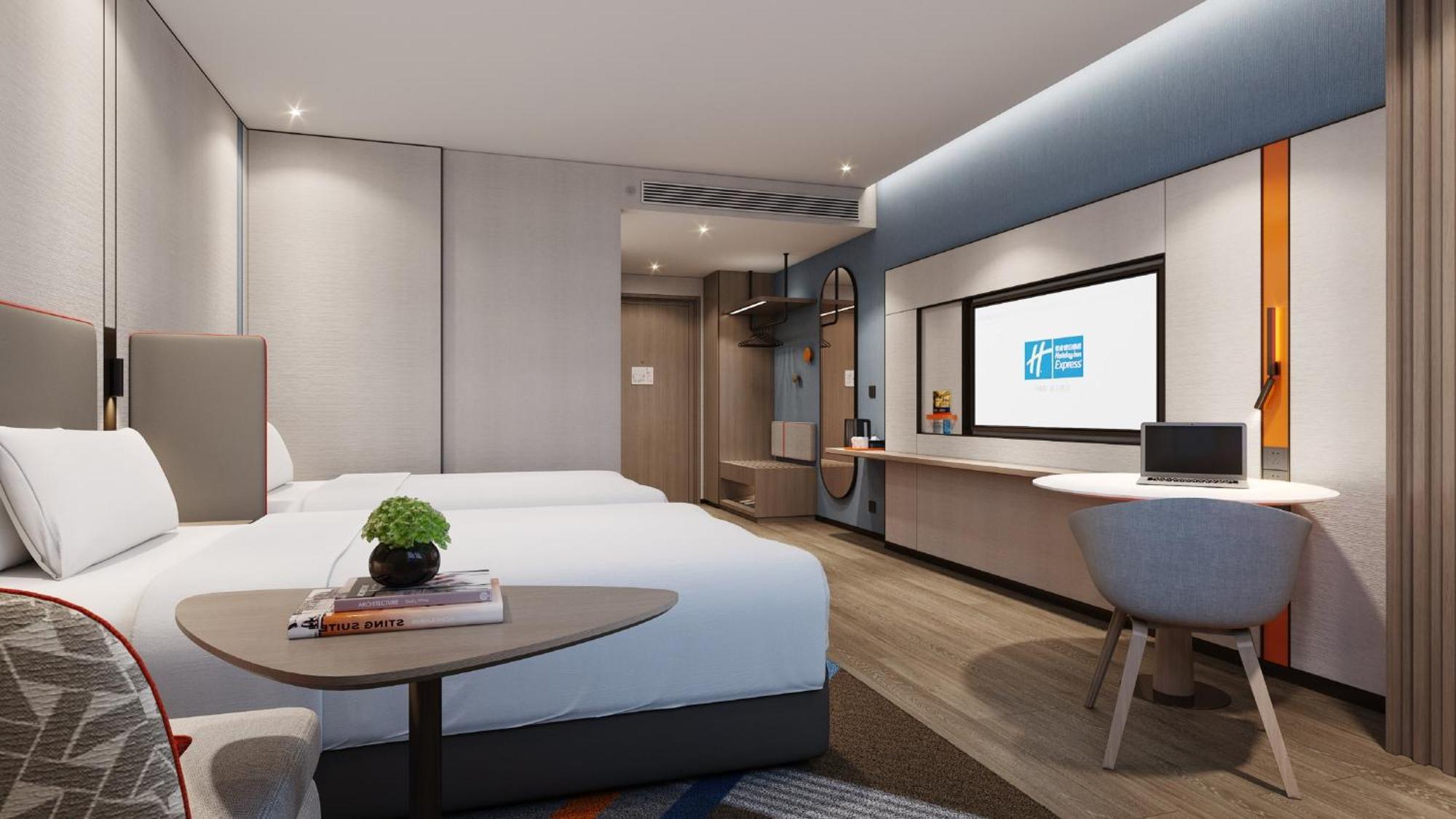 Holiday Inn Express Shanghai Pujiang Lianhang Road By Ihg Esterno foto